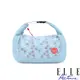 【ELLE Active】法式櫻桃系列-手提斜背兩用包-淺藍色