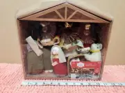 Holiday Time Christmas 8 Piece Nativity Set Plush Nativity Scene Set NEW