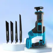 2800RPM Cordless Reciprocating Saw Adjustable Speed Chainsaw Wood Metal