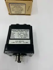 Macromatic SS-51922-15 Solid State Time Delay Relay 120V AC/DC 10A DPDT
