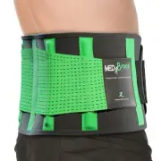 MEDiBrace Back Support Belt Back Brace Lower Lumbar Pain Relief Men Women -