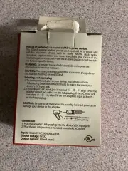 Ac-to-Dc Power Adapter 6v 300ma 273-025 RadioShack (Tip Not Included)