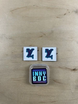 Inky EDC x Lousy Values LV Collab “LV Inky Colorway” RE Patch Set