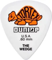 Dunlop Tortex Wedge Player's Pack, .60mm, 12 Picks
