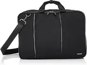 TRAVELIST(トラベリスト) Business Bag, Antibacterial, Antiviral, Large Capacity with Expandable Function, Black