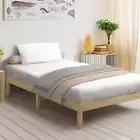 Oikiture Bed Frame King Single Wooden Timber Bed Base Platform