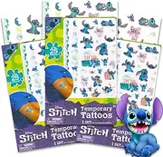 Disney Pixar Stitch Temporary Tattoos for Kids (3 Pack)~ Over 75 Disney Temporary Tattoos from the Pixar Movie Stitch | Disney Party Favors for Kids
