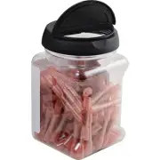 100pc Red Heat Shrink Butt Connectors 22-18 Gauge Crimp Terminals