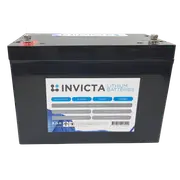 Invicta 12V 100Ah Lithium Battery with 4 Series Functionality
