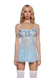 [Sugar Thrillz] My Snowflake Lingerie Set