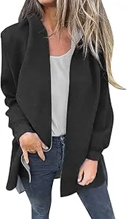 [Generic] Insulating Jacket Women Fit Fleece Zip Up Pullover Fall Jacket Coat Womens House Vest