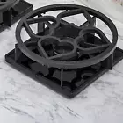 Pot Racks Gas Rings Reducer Wok Rack Rings Reusable Wok Stand Rack Cast Iron Wok