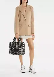 MARC JACOBS The Medium Monogram Teddy Tote Bag