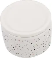 HAKIDZEL Nail Art Brush Cleaning Cup Manicure Nail Dish Mesh Filter Decorative Bowl