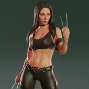 X-23 Laura Kinney Statue 3D Print Unpainted/Unassembled