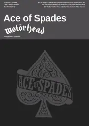 Motörhead Post - Ace Of Spades - Heavy Metal, Hard Rock - Lemmy - Great Gift