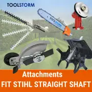 Attachments Fit STIHL Straight Multitool Brushcutter Chainsaw Line Hedge Trimmer