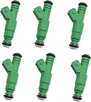Pizgear 6pcs Fuel Injector, for Volvo, Racing, for BMW, E30, for Golf, for Chevrolet 440cc 9202100 0280155968 Auto Fuel Injector