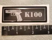 K100 Pistol Grand Power USA Vinyl Sticker Decal SHOT Show OEM Original