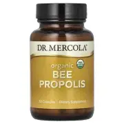 2 X Dr. Mercola, Organic Bee Propolis, 125 mg, 30 Capsules