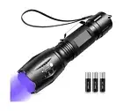 Black Light UV Flashlight, LED UV Torch 2 in 1 UV Blacklight with 500LM Highl...
