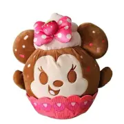Disney Parks Minnie Mouse Munchlings Strawberry Cupcake Scented 16 in Plush NWOT