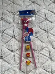 Kids Chopstick - Learner Chipstick NEW PINK Bear Design