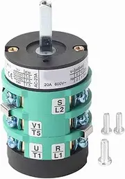 KOSDFOGE Tire Changer Machine Motor Switch Turn Table Pedal Switch 380V Fire Resistant ABS Material Stable and Reliable Design (B)