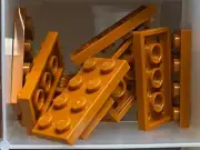 LEGO Parts - Dark Orange Plate 2 x 4 - No 3020 - QTY 10