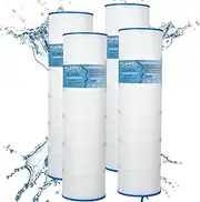 Auxdee CCP420 Pool Filter Cartridges Replace Pentair Clean and Clear Plus 420, Unicel C-7471, Filbur FC-1977, PCC105, 178584, R173576, 817-0106, 105 Sq.ft, 4 Pack