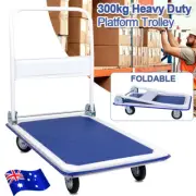300KG Folding Platform Trolley Hand Cart Heavy Duty Hand Truck Folding Dolly