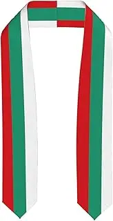 [EdWal] Bulgarian Flag print Graduation Stole and Sash Class for Unisex Adult Honor Stole Honor Stole of 2025
