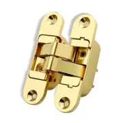 Invisible Door Hinges 180 Degree Swing Concealed for Door, Folding Door