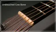 AlwaysHandCrafted Slotted UNBLEACHED BONE NUT handmade for MARTIN Guitar