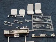 Model Car Parts, Revell 68 Dodge Dart Parts Pack, Junkyard