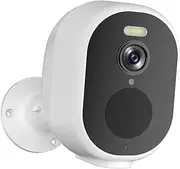 ELECCTV 2.4GHz 5GHz Wireless Security Cameras Outdoor, 2K QHD Tuya Security Cameras with 130°Wide View, 3MP Color Night Vision, IP65 Waterproof Bulb,