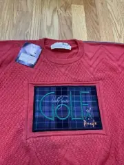 New NWT Mens Pringle XL Sweater Pebble Beach Mickleton Pullover Nick Faldo