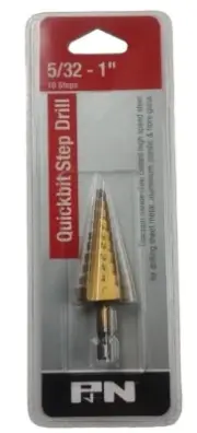 P&N Ten Step Drill Bit 5/32-1"