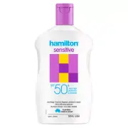 Hamilton Sensitive Lotion SPF 50+ 265mL