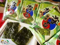 在飛比找樂天市場購物網優惠-【野味食品】橘平屋 海苔(韓式海苔/岩燒海苔,全素,3入/包