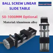 Linear Guide Stage CNC50-1000mm Optional Slide Actuator Stroke +57 Stepper Motor