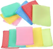 24pcs Kitchen Dish Scrubber Pads Non Scratch Cleaning Sponges Heavy Duty Nylon Scouring Pads Reusable Dishwashing Sponges for Dishes Hard Surface Cleaning