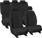 Front & Rear Neoprene Car Seat Covers for Mitsubishi Triton MQ MR 5/2015~2018