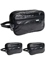 3 Carteras Para Hombre Billetera en Piel de Cuero Monedero Bolso Bolsas de Mano