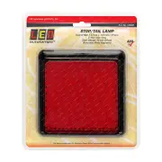 LED Autolamps Red Stop Tail Light 64 LED Lamp 12-24V 64 LED Lamp Bracket Blister
