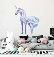3D Fantasy Unicorn G427 Animal Wallpaper Mural Poster Wall Stickers Decal Honey