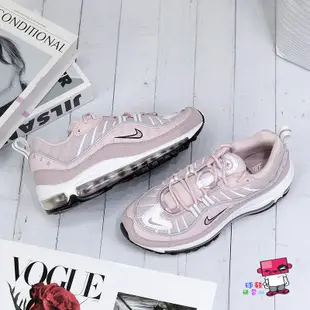 球鞋補習班 5折優惠 W NIKE AIR MAX 98 BARELY ROSE 粉紅 玫瑰 杏粉 AH6799-600