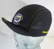 Headsweats Cycling Racing Hat Stretch Flex-Fit Team Edition CAF Foundation BLK