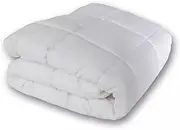 AIMALL 5 Sizes Hotel Mattress Comfort Pad Double-Layer Down Feather Velvet Protector Waterproof and Breathable, Available for Single, Double, Queen, and King Sizes