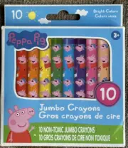 Peppa Pig 10 Jumbo Crayons